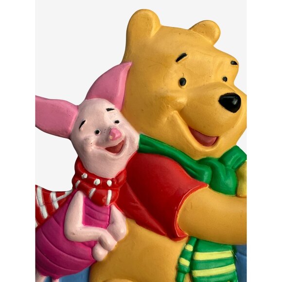 Hallmark Disney Winnie the Pooh and Piglet Christmas Lapel Pin - Picture 2 of 10